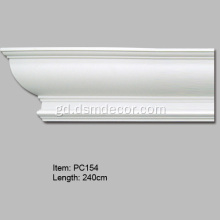 Moulding cornice sgeadachail polurethane